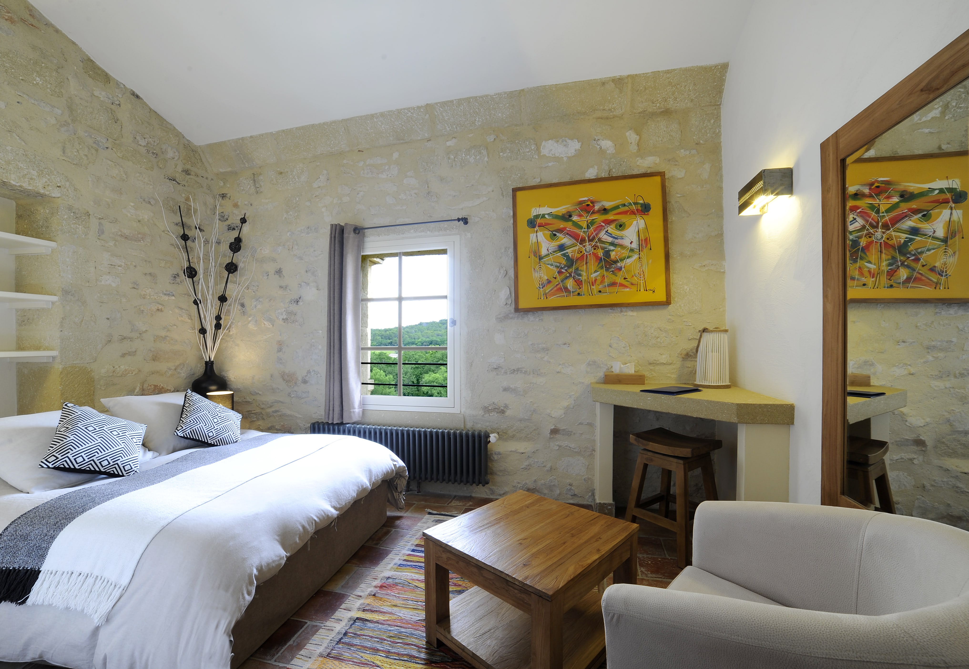 Chateau de Pondres-hotel- charme-Villevieille- Sommières- Nimes- Montpellier-gard- nature-atypique- sud-occitanie- languedoc-Roussillon- France (5)-min